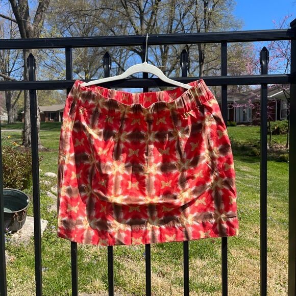 J Crew Poppi Abstract Print Skirt with Pockets NWT - Picture 4 of 8